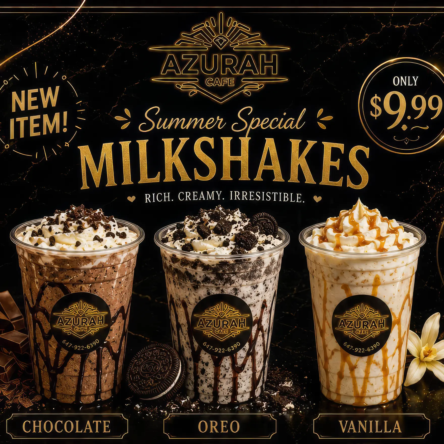 Cold Coffees & Beverages